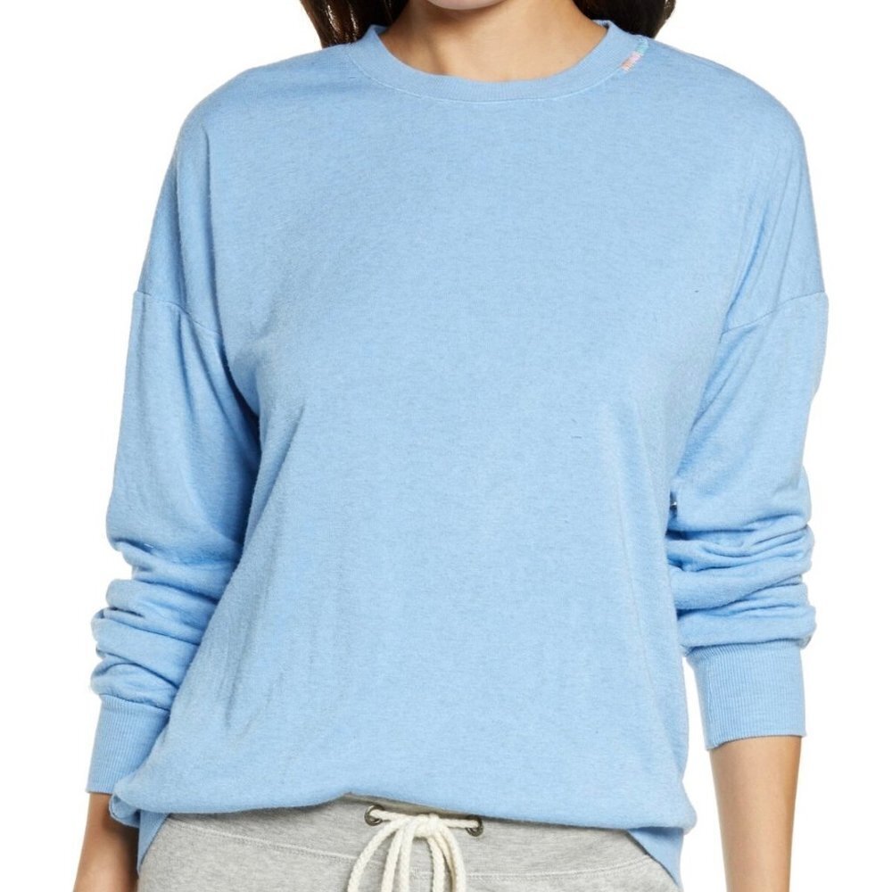 PJ Salvage Light Blue Sweatshirt